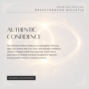 Authentic Confidence